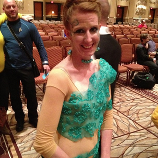 Illustration for article titled The Greatest Star Trek Cosplay of the Year